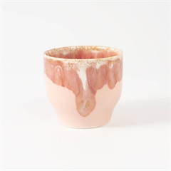 【NAOKO HATA CERAMICS】Melt seriese free cup フリーカップ(明けの明星（ピンク）)