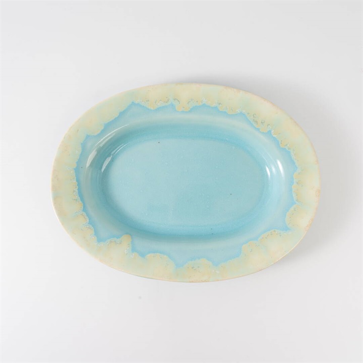 【NAOKO HATA CERAMICS】Melt seriese oval plate L オーバルプレート