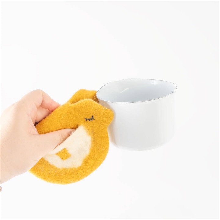 【MERRYMERRY】鍋つかみ Felt Bird Oven Glove