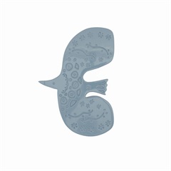 【shesay】レジンの壁飾り バードレース(BL)