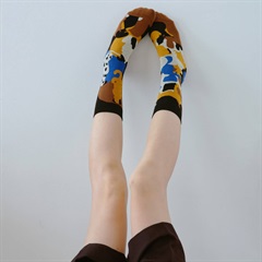 【2nd PALETTE】クルー丈 オーガニックコットンソックス my_dog