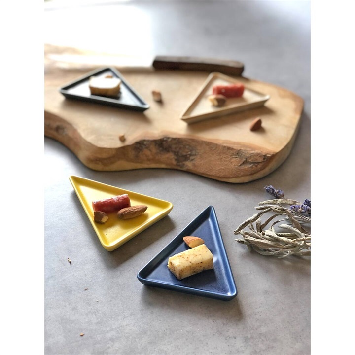 チーズ 豆皿 9.8cm 美濃焼