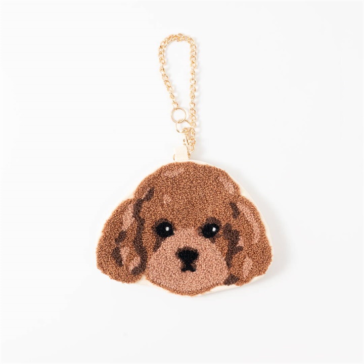 【ouaf ouaf & miaou marche】サガラ刺繍 ポーチ