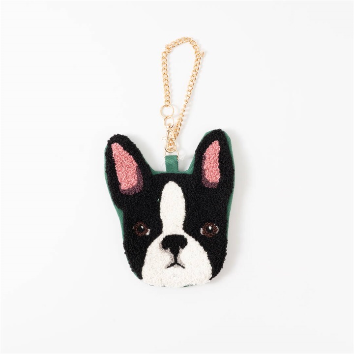 【ouaf ouaf & miaou marche】サガラ刺繍 ポーチ