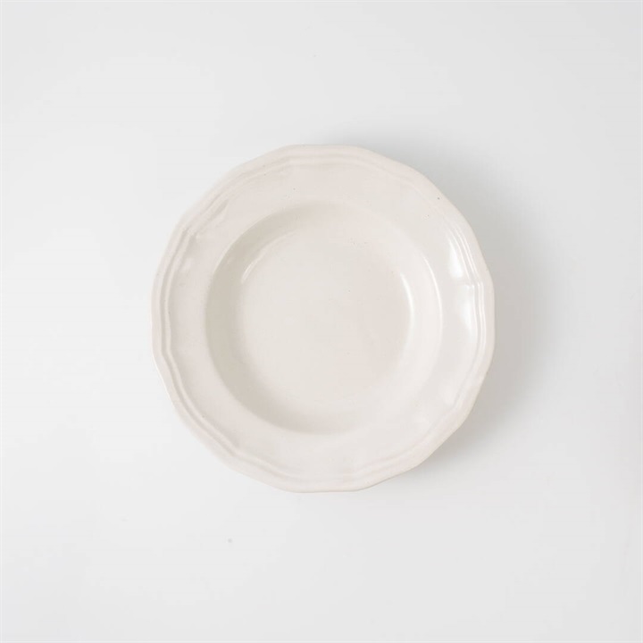 【THE HARVEST】LA MOISSON ビストロ ディーププレート 24cm 益子焼