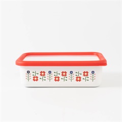 Mysa ホーロー浅型角容器 Mサイズ