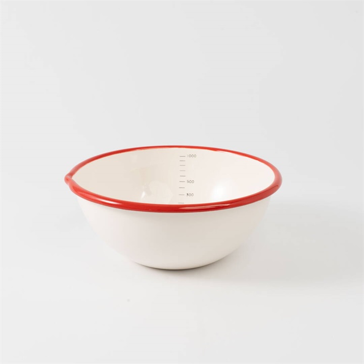 ホーロー 片口ボウル 18cm