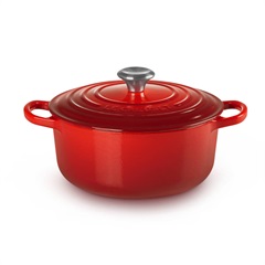 【LE CREUSET】シグニチャー・ココット・ロンド 20cm(チェリーレッド)