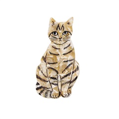 【松尾ミユキ】Cat Hair Clip ダイカットヘアクリップ(Noisettes)