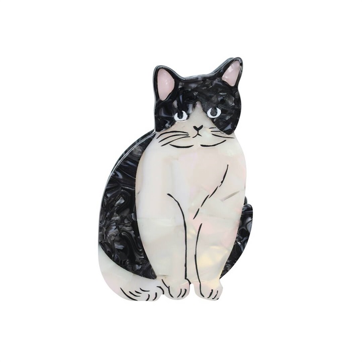 【松尾ミユキ】Cat Hair Clip ダイカットヘアクリップ