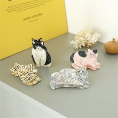 【松尾ミユキ】Cat Hair Clip ダイカットヘアクリップ(Chloe)
