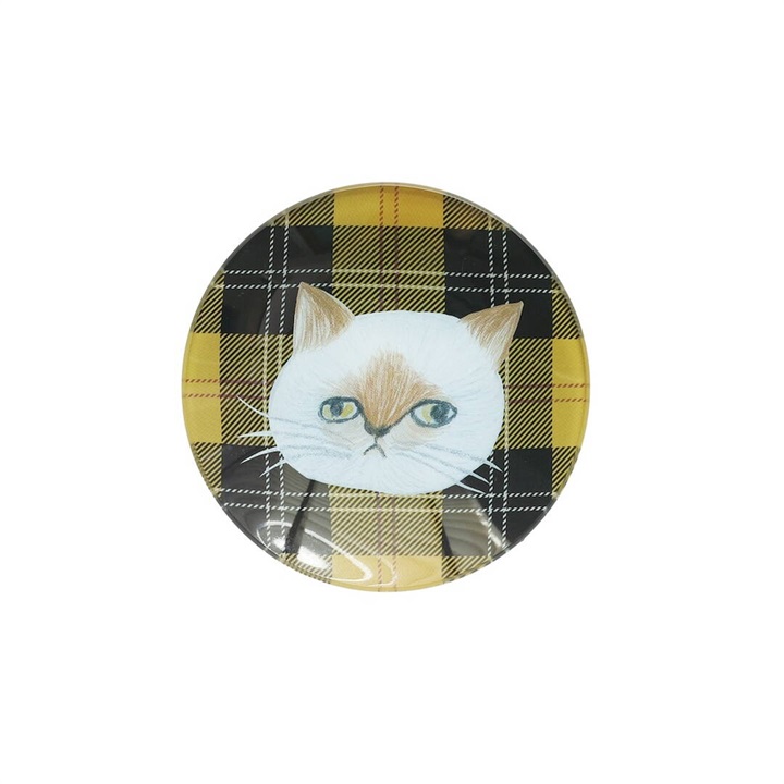 【松尾ミユキ】Glass plate 12cm ガラスプレート