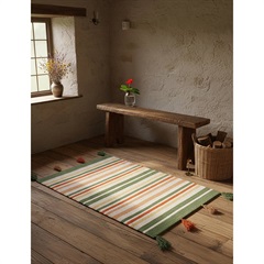 てんとてんオリジナル フロアマット 50×70cm Harvest GREEN(Harvest GREEN)