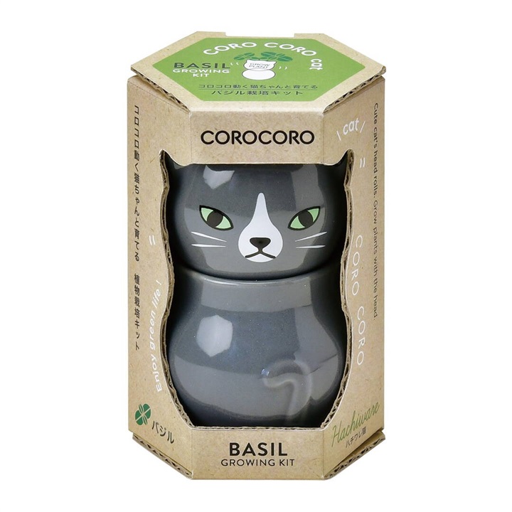 COROCORO cat 栽培キット(バジル)