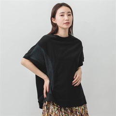 【M.M.O】インディゴ天竺切替プルオーバー