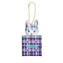 【Nathalie Lete】Key Chain mirror キーチェーンミラー(BLANCHE)