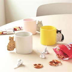 【松尾ミユキ】Cat handle mug マグカップ