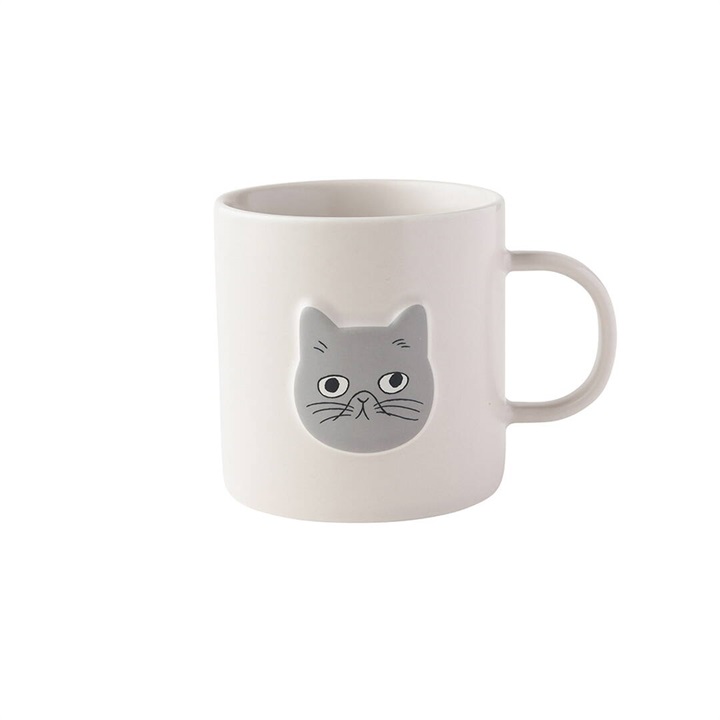 【松尾ミユキ】Matsuo Miyuki Cat Face mug マグカップ