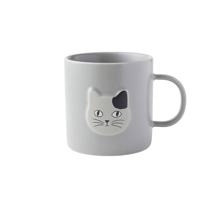 【松尾ミユキ】Matsuo Miyuki Cat Face mug マグカップ