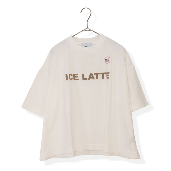 【AUG】半袖Tシャツ ICE LATTE