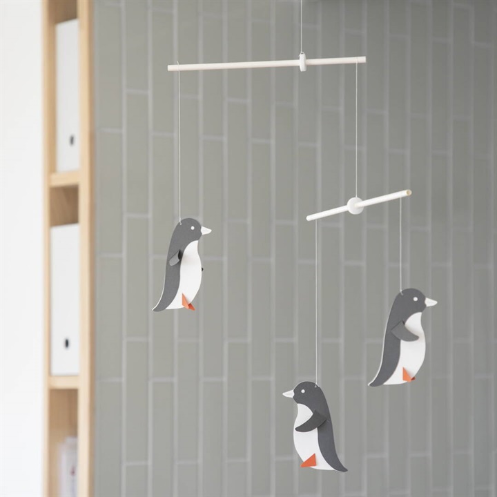 【Manu Mobiles】ペーパーモビールキット ペンギン