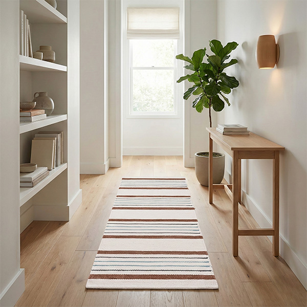 てんとてんオリジナル ロングマット 45×120cm Terra BROWN