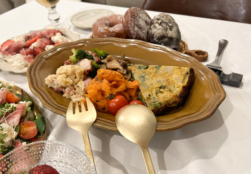 LA MOISSON ビストロ オーバルディーププレート