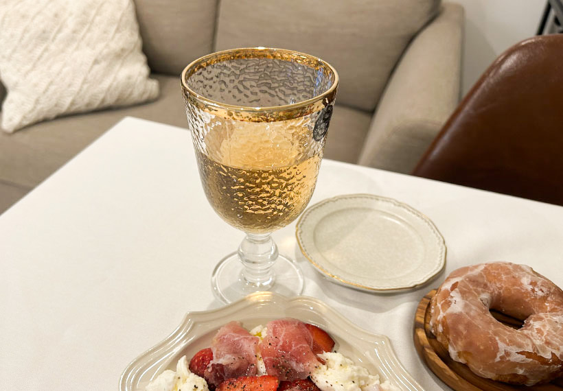 GLASS TABLEWARE OBO GOBLET