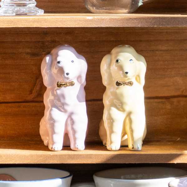 【YVONNE ELLEN】プードルソルト＆ペッパーシェイカー