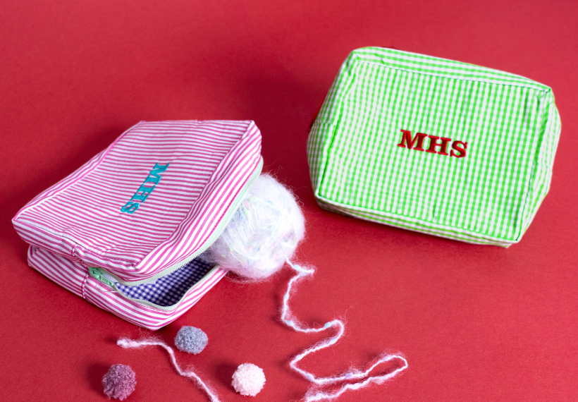 【Mima Hi Seven】播州織 make pouch てんとてん別注 ＜数量限定＞