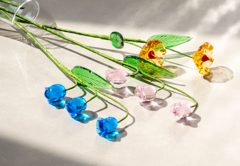 【amabro】ARTIFICIAL GLASS FLOWER A