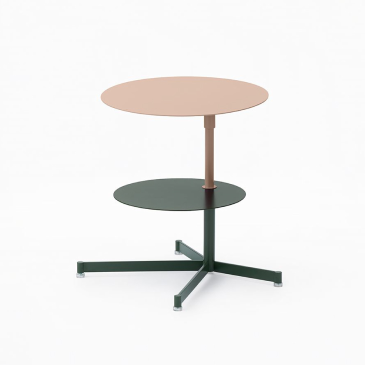 【ENEN】KUUM Steel Side Table ベースカラー：グリーン
