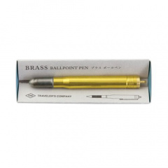 ボールペン｜【BRASS PRODUCTS】 真鍮無垢 36726006 【日本製】(ゴールド)