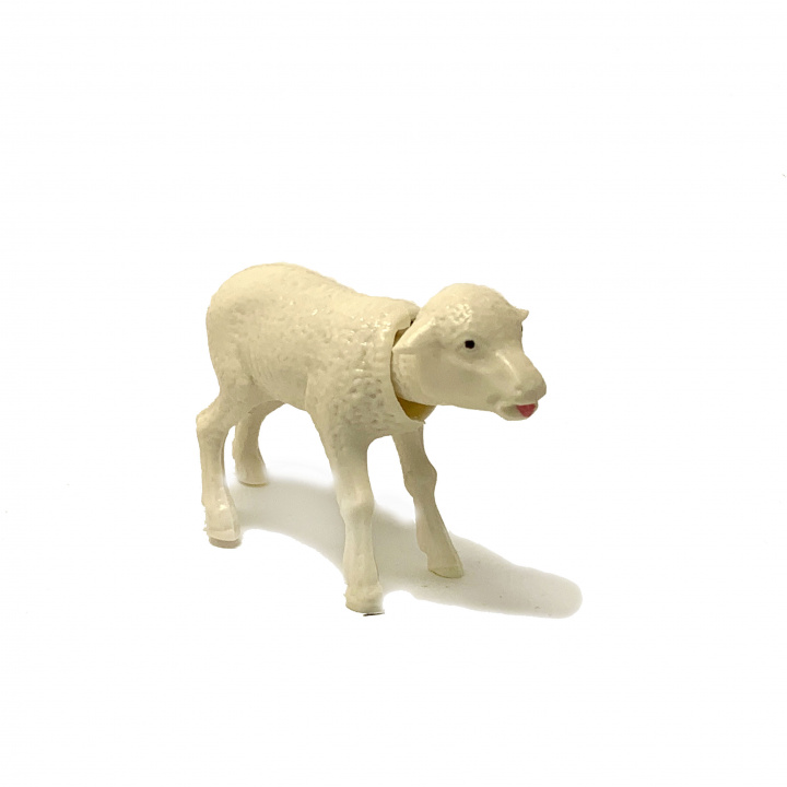 【BREBA】 首振り人形 子羊