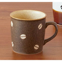 マグカップ BEANS 2 美濃焼(ココア)