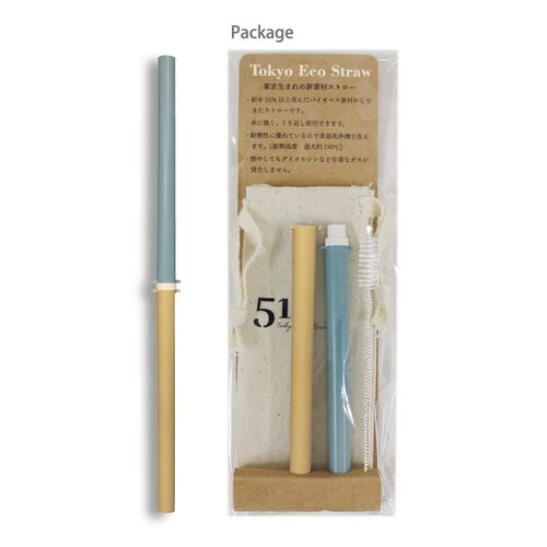 エコストローセット Tokyo Eco Straw