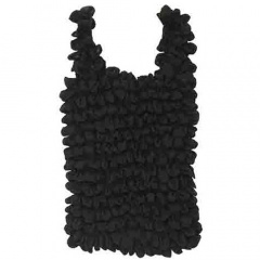 【SHIBORI BAG】 ECー3 Large A ハンドバッグ(Black)