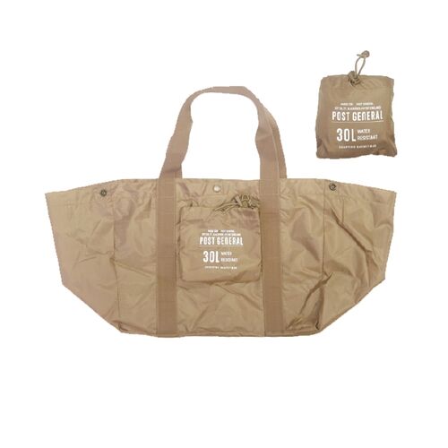 【POST GENERAL】 PACKABLE SHOPPING BASKET BAG バスケットバッグ