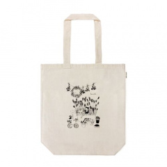 ORGANIC COTTON ECOBAG L A トートバッグ(ラベンダーの季節/ももろ)