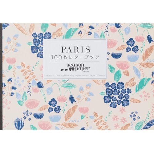 趣味の本｜PARIS 100枚レターブック Season Paper Collection 【日本製】