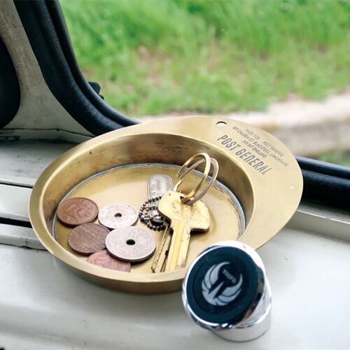【POST GENERAL】 GOOD VIBE TRAY ROUND スチールトレー