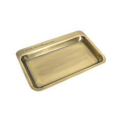 【POST GENERAL】 GOOD VIBE TRAY RECT S スチールトレー(GOLD)