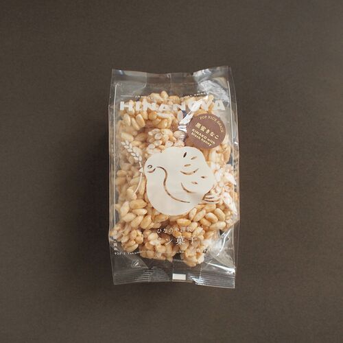 【ひなのや】 黒蜜きなこ ポン菓子