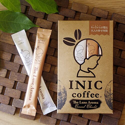【INIC coffee】 リュクスアロマ キャラメル 6CUPS デザートコーヒー