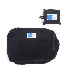 【POST GENERAL】 PACKABLE PARACHUTE NYLON PACKING BAG L トラベルバッグ(BLACK)