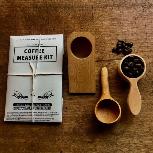 【URBAN OLE ECOPARK】 MY COFFEE MEASURE WHITTLING DIY KIT コーヒメジャーキット