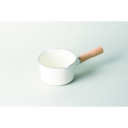 ブランキッチン ホ－ロ－ 12cm ミルクパン(ホワイト)