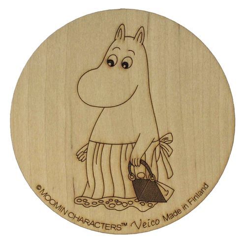 コースター｜【MOOMIN Veico】 ホワイトバーチ 【フィンランド製】