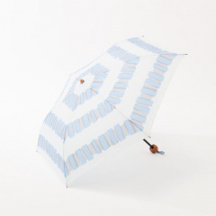 折りたたみ傘｜【392 plus m】 topless cellophane 雨傘(ブルー)