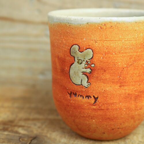 【AOBA POTTERY】 カップ yummy コアラ